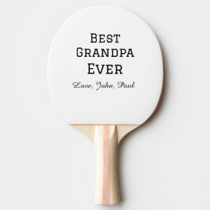 Raquette De Ping Pong Paris grand-père jamais grand-père cadeaux nom sim