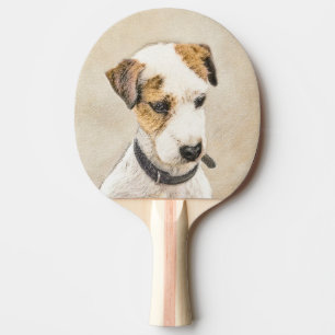 Raquette De Ping Pong Parson Jack Russell Terrier Peinture - Chien Art