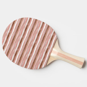 Raquette De Ping Pong Parties scintillant en or rayé - Paddle Ping Ping