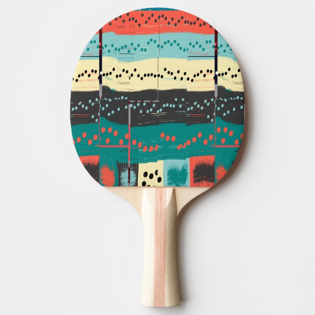 Raquette De Ping Pong Partition folle de Shirley Taylor (Devant)