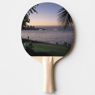 Raquette De Ping Pong Pattaya Beach Sunset ... Chonburi, Thaïlande