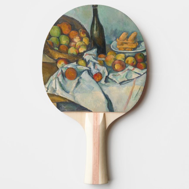 Raquette De Ping Pong Paul Cezanne - Le panier des pommes (Devant)