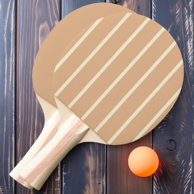 Raquette De Ping Pong Peach Kiss Striping et Solide (Créateur téléchargé)