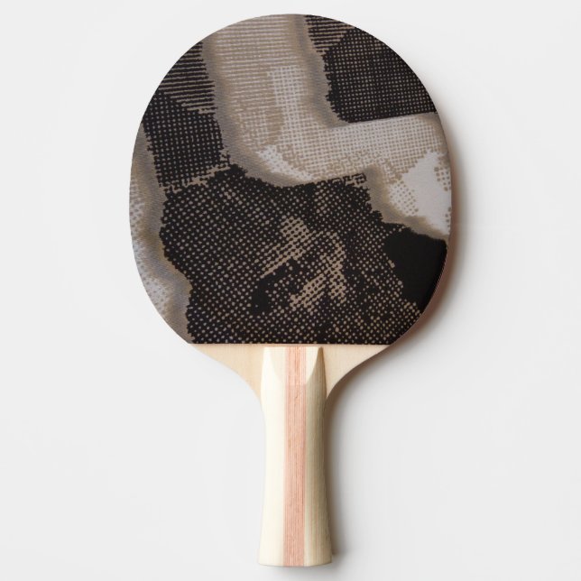 RAQUETTE DE PING PONG PEAU DE SERPENT (Devant)
