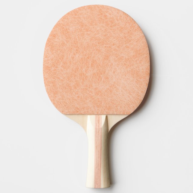 Raquette De Ping Pong Pêcher Fuzz Faux Cuir (Devant)