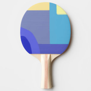Raquette De Ping Pong peinture abstraite moderne