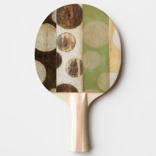 Raquette De Ping Pong Peinture du bois de panneau de ton de la terre
