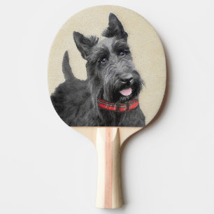 Raquette De Ping Pong Peinture écossaise Terrier - Cute Original Chien A