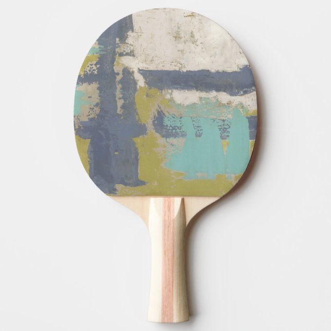 Raquette De Ping Pong Peinture libre moderne d'expression (Devant)