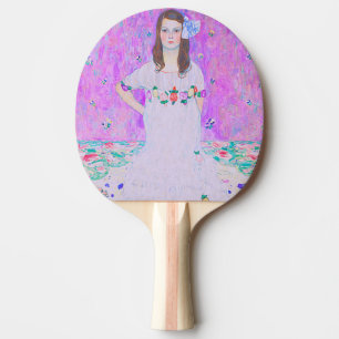 Raquette De Ping Pong Peinture Mäda Primavesi de Gustav Klimt