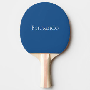 Raquette De Ping Pong Personnalisable Light Navy Blue