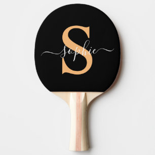 Raquette De Ping Pong Personnalisé Votre Nom, Nom Personnalisé, Cadeau A