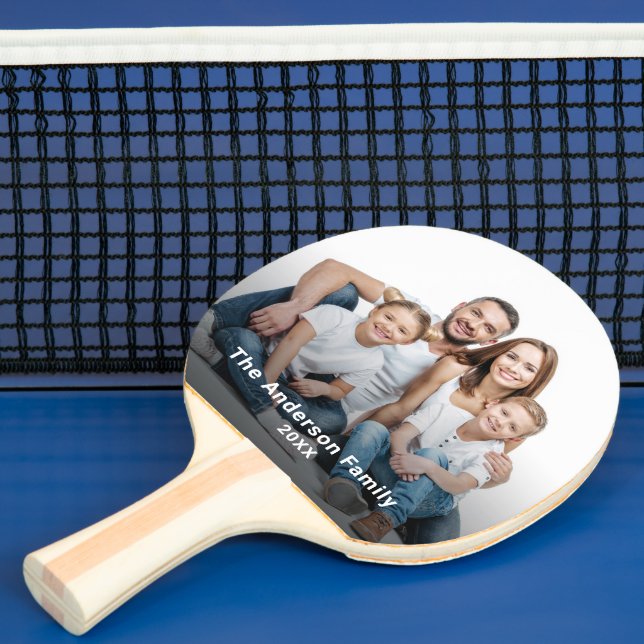 Raquette De Ping Pong Personnaliser la photo de famille personnalisée (Insitu)