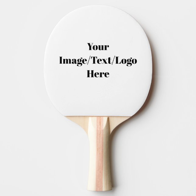 Raquette De Ping Pong Personnaliser ou Customiser (Devant)