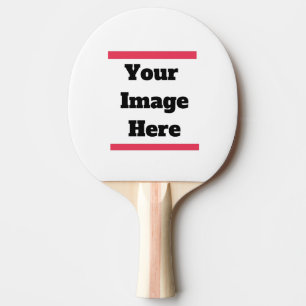 Raquette De Ping Pong Personnalisez avec votre image ou texte
