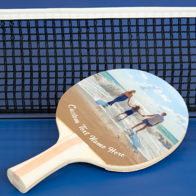 Raquette De Ping Pong Personnalisez votre photo Ping Pong Cadeau avec te (Insitu)