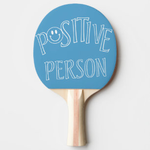 Raquette De Ping Pong Personne Positive
