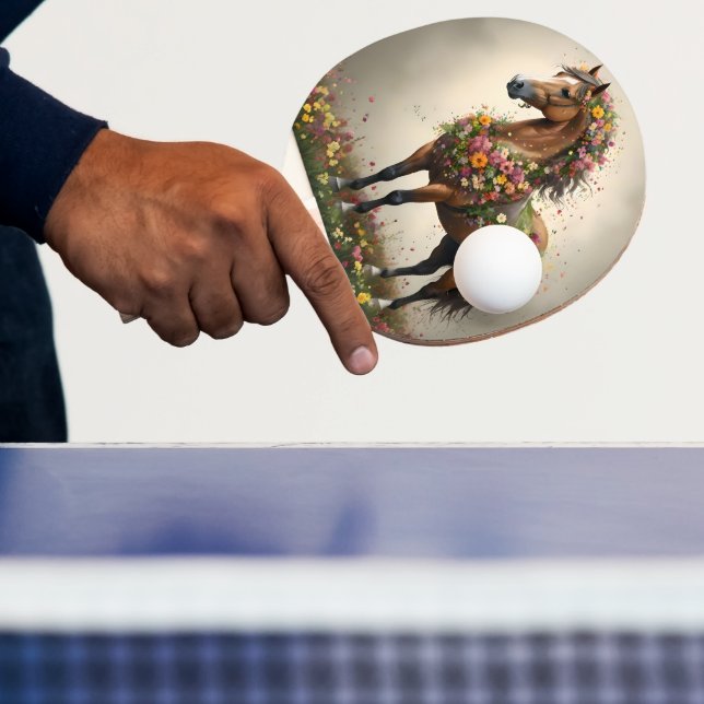 Raquette De Ping Pong Pétales Et Hooves : Jardin D'Imaginaire Du Cheval  (Insitu)