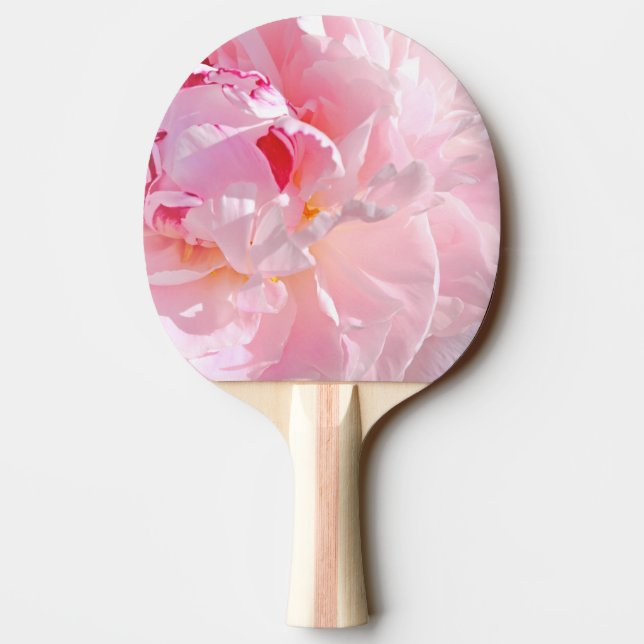 Raquette De Ping Pong pétales roses ping pong paddle (Dos)