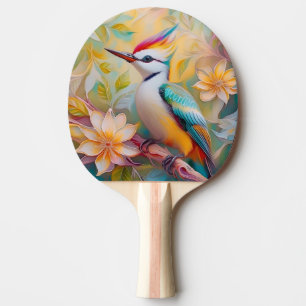 Raquette De Ping Pong Petit arc-en-ciel Pic Imaginaire Oiseau