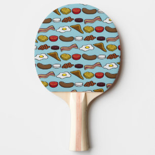 Raquette De Ping Pong Petit déjeuner frit