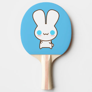 Raquette De Ping Pong Petit lapin mignon heureux BunBun