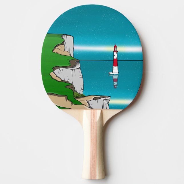 Raquette De Ping Pong Phare de Beachy Head Manche (Devant)