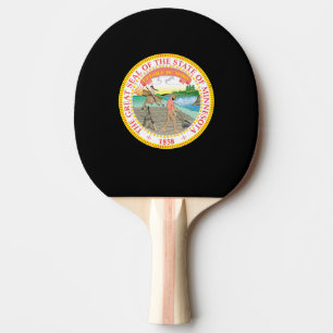 Raquette De Ping Pong Phoque du Minnesota, phoque d'état américain