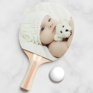 Raquette De Ping Pong Photo personnalisée