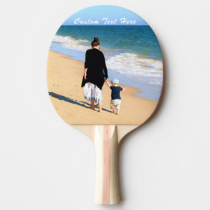 Raquette De Ping Pong Photo Personnalisée Ping Pong Paddle Cadeau Vos Ph