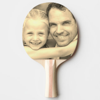Raquette De Ping Pong Photographie personnalisée avec filtre Sepia