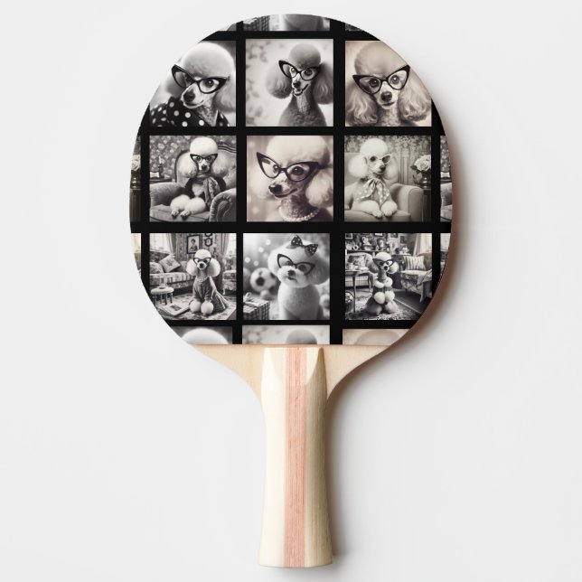 Raquette De Ping Pong Photos de collage amusants 9 (Devant)
