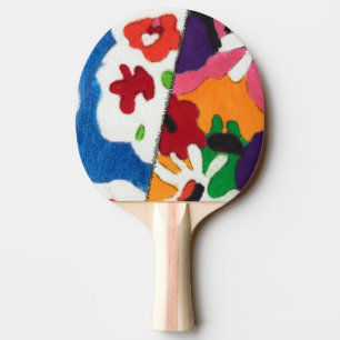 Raquette De Ping Pong Pièce patchwork de Janina