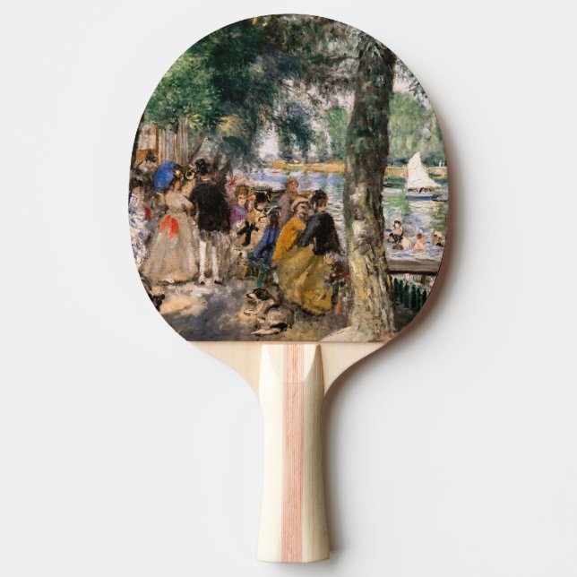 Raquette De Ping Pong Pierre-Auguste Renoir - Baignade sur la Seine (Devant)