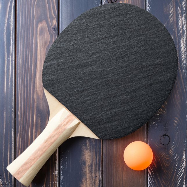 Raquette De Ping Pong Pierre de granit foncé lisse (Créateur téléchargé)