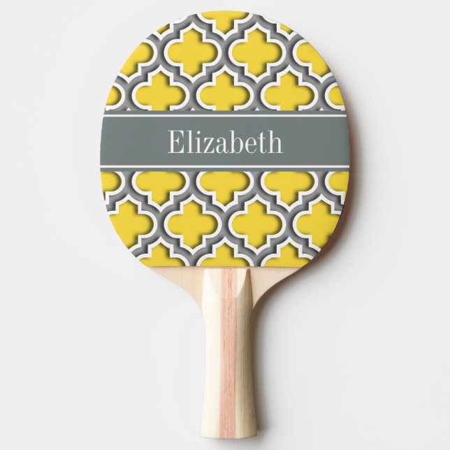 Raquette De Ping Pong Pineapple Dk Gray Moroccan #5DS Char (Devant)