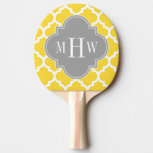 Raquette De Ping Pong Pineapple Moroccan #5 Dk Gray 3 Première monogrami