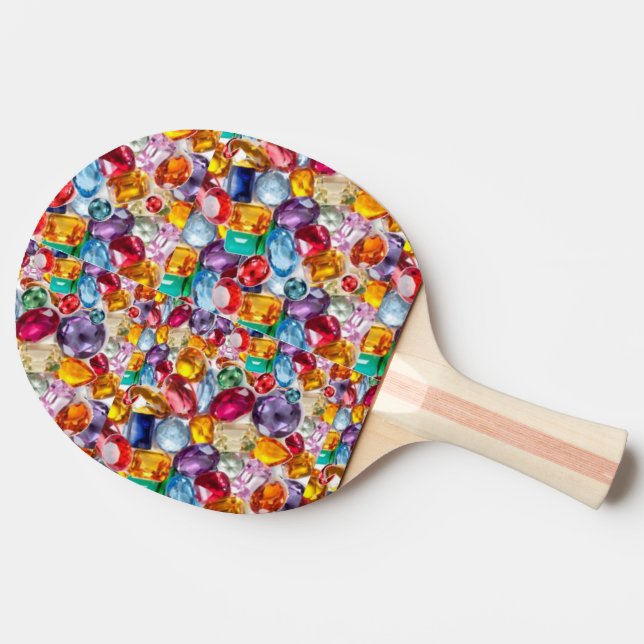 Raquette De Ping Pong Ping-pong de palettes de ping-pong les deux copies (Dos Côté)