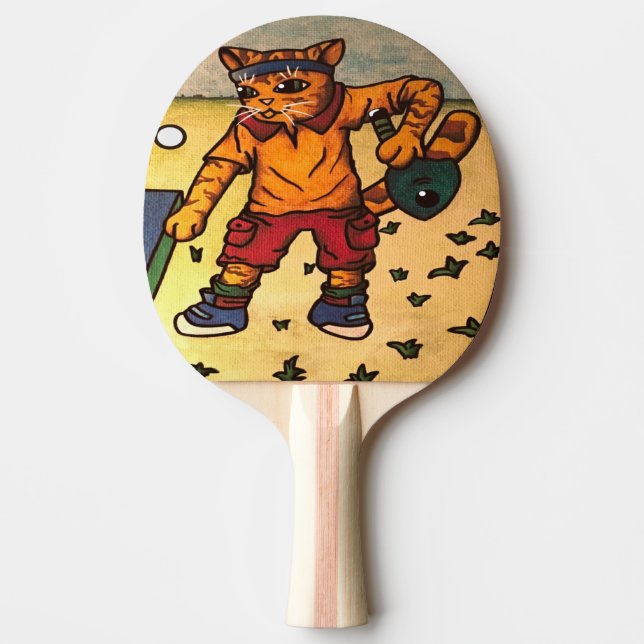 Raquette De Ping Pong Ping-Pong De Pong De Table (Devant)