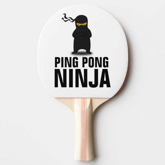 RAQUETTE DE PING PONG PING PONG NINJA FUNNY PADDLES (Devant)