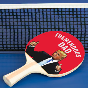RAQUETTE DE PING PONG PING PONG PADDDING, DONALD TRUMP PI TRUMENDOUS