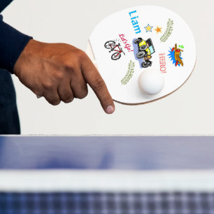 Raquette De Ping Pong Ping Pong Paddle Allons Héros