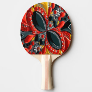 Raquette De Ping Pong Ping pong paddle avec Allemagne Couleurs