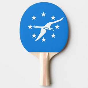 Raquette De Ping Pong Ping pong paddle avec Drapeau de Corpus Christi