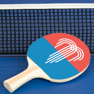 Raquette De Ping Pong Ping pong paddle avec Drapeau de Kansas City