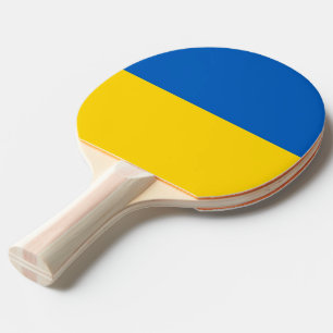Raquette De Ping Pong Ping pong paddle avec Drapeau de l'Ukraine