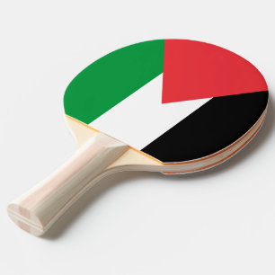 Raquette De Ping Pong Ping pong paddle avec Drapeau de Palestine