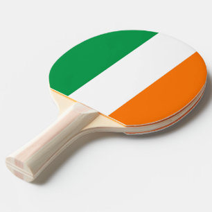 Raquette De Ping Pong Ping pong paddle avec Drapeau d'Irlande