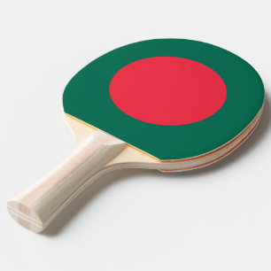 Raquette De Ping Pong Ping pong paddle avec Drapeau du Bangladesh