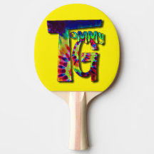 Ping Pong Paddle avec le logo de vos musiciens pré